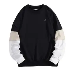 YANSUS - Polera Hombre Tricolor Negro Estampado