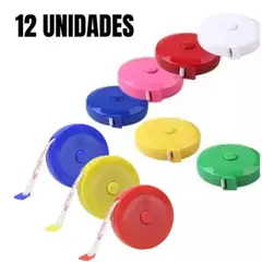 GENERICO - 12 Unidades De Cinta Métrica Retráctil Cinta De Medición