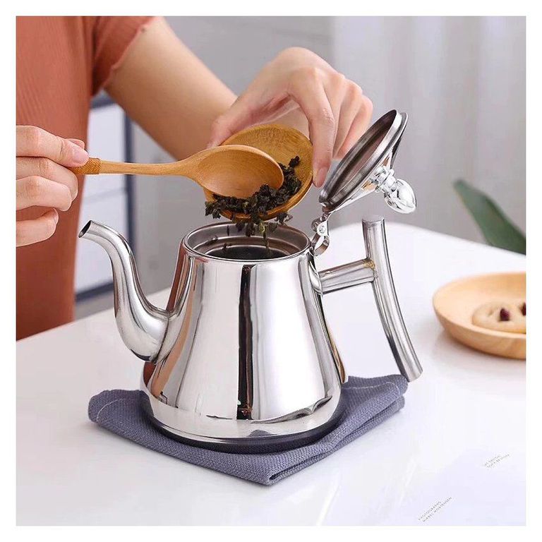 Cafetera tetera 15l de acero inoxidable con filtro