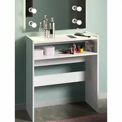 VENTITAS HOME - Escritorio Tocador Brunella Color Blanco