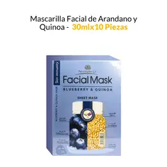 WOKALI - Mascara Facial de Arandano y Quinoa 30mlx10 piezas