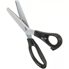 GENERICO - Tijera Grande Corte Zigzag Zig Zag 215cm Para Telas Sastre