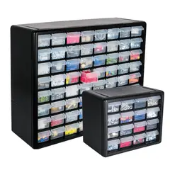 TRUPER - Organizador 64 compartimientos, Organizador 16 gavetas