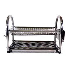 GENERICO - Escurridor Solangel SL-628 Acero Inoxidable 2 Niveles