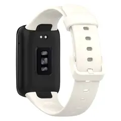 GENERICO - Correa Silicona para XIAOMI MI BAND 7 PRO - Blanco