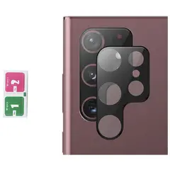 GENERICO - Protector Cámara para Samsung S22 ultra - Negro