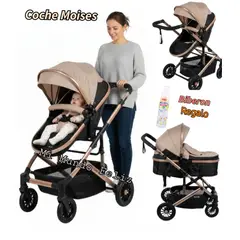 BABY - Coche para Bebe Moises Grand Gold Beige