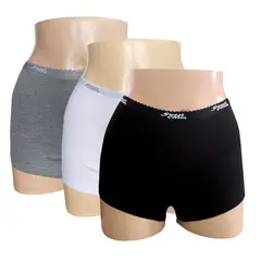 SWEET COTTON - Bóxer Deportivo Pack X3 Multicolor Algodón