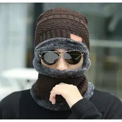 GENERICO - Gorro Cuellera para caballeros Marrón