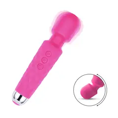 GENERICO - Consolador Vibrador De Punta Flexible Exitager Kira Fucsia