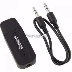 OEM - Adaptador Receptor De Audio USB BT Bluetooth Audio Stereo - Negro