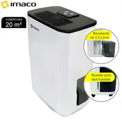 IMACO - Deshumedecedor Panel Digital DHE1002 25LT
