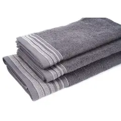 SLEEPER - Pack x 02 Toallas de Mano 480grs Tulum Gris