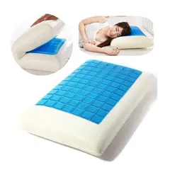 HOLGU - Almohada ortopedica viscoelastica con gel funda original