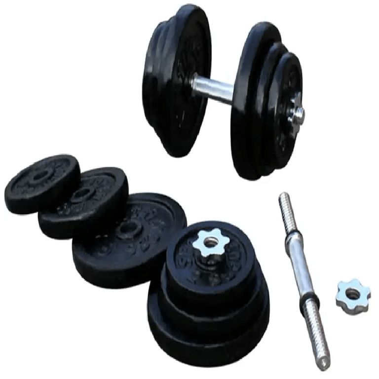 Discos para mancuernas gimnasio peso exacto - 2 KG
