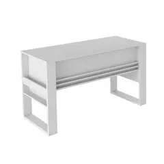 BONNO - Escritorio De Melamina Turin Blanco