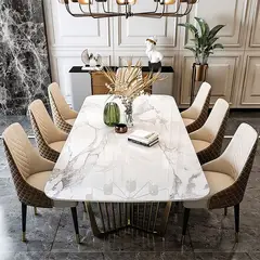 DECOR MESAS - Mesa de Comedor Grills - Mármol