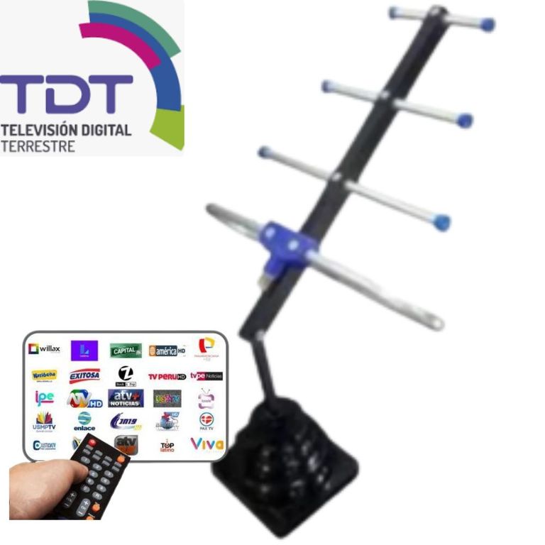 Antena De TV Interior Modelo Yagi HD interior Conectatef
