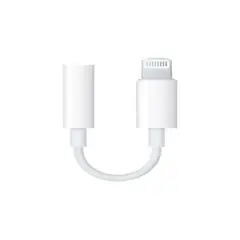 GENERICO - Adaptador lightning a Aúdifono jack 3.5 mm para Iphone