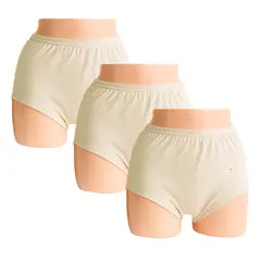 SWEET COTTON - Pack x3 Trusa Clásica Crema