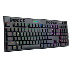 REDRAGON - Teclado Mecánico HORUS FS K619-RGB-SP Switch Red SP Cableado