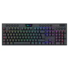 REDRAGON - Teclado Mecánico HORUS FS K618-RGB-SP Wireless Switch Red SP