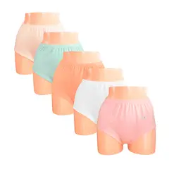 SWEET COTTON - Pack x5 Trusa Clásica Multicolor