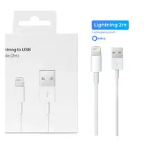 OEM - Cable Usb De 2 metros para iPhone 7, 7S, 8, 8 plus, x. NUEVO - CAJA