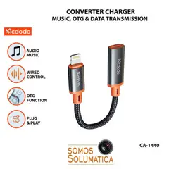 MCDODO - Adaptador Otg Tipo C - Lightning Alta Velocidad - Para iPhone
