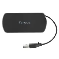 TARGUS - Hub Usb 4 Port Usb-a 2.0 Negro Ach114us