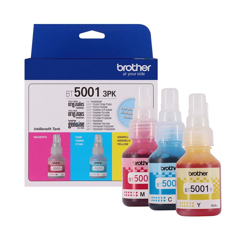 Pack de Tinta Bt5001 3Pk
