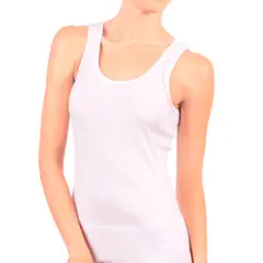 SWEET COTTON - Camiseta Sin Mangas - Blanco