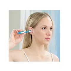 GENERICO - Limpiador de oído Y16 cabezales de silicona CON estuche portátil