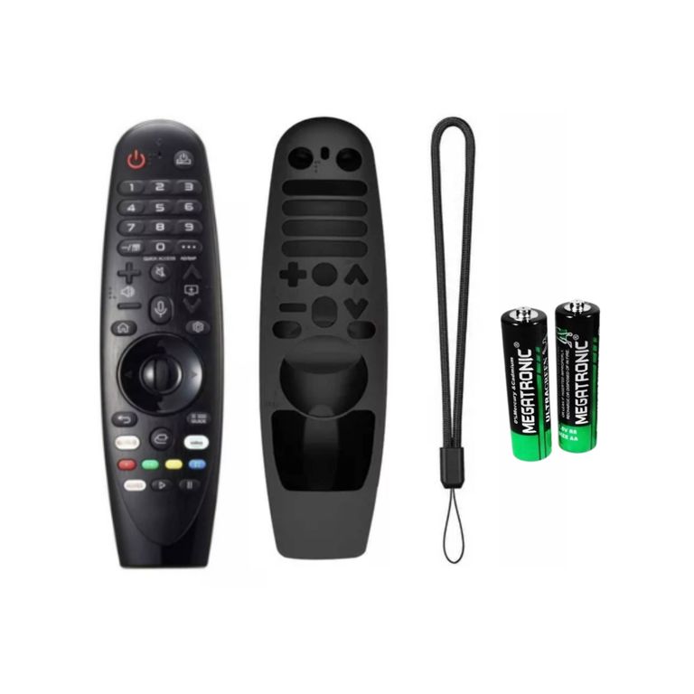 FUNDA NEGRO + CONTROL REMOTO MAGIC LG + PILAS AA Gratis