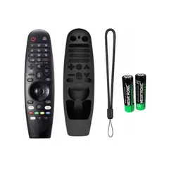 GENERICO - FUNDA NEGRO + CONTROL REMOTO MAGIC LG + PILAS AA Gratis