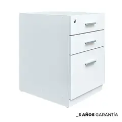 ZIYAZ - Cajonera Fija BLANCO 40X62X50