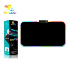 GENERICO - Pad Mouse Gamer Rgb Retro Iluminada De 25 x 35 cm x 04 mm