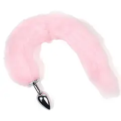 GENERICO - Plug cola de zorro 7.2 X 2.8cm de largo 40cm