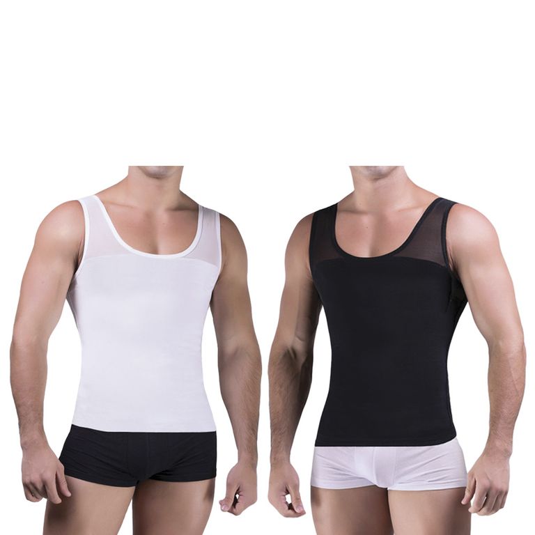 Set de 2 unidades Camisetas Reductoras Hombre Naturell.
