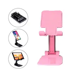GENERICO - Soporte para Celular en Escritorio Portátil Plegable Notebook - ROSADO