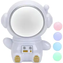 GENERICO - Lámpara de escritorio diseño astronauta 5 modos de luces para el hogar