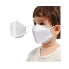 GENERICO - MASCARILLA KN95 FISH BLANCA PARA NIÑO x 20 Unidades