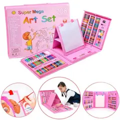 OEM - Mega Set de Arte Didactico para Niños 208 Piezas Todo en 1