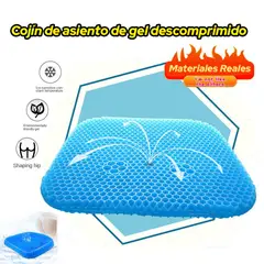 HOLGU - Asiento cojín de gel refrescante ortopédico