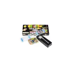 GENERICO - Kit para armar pulseras y tobilleras loom bands