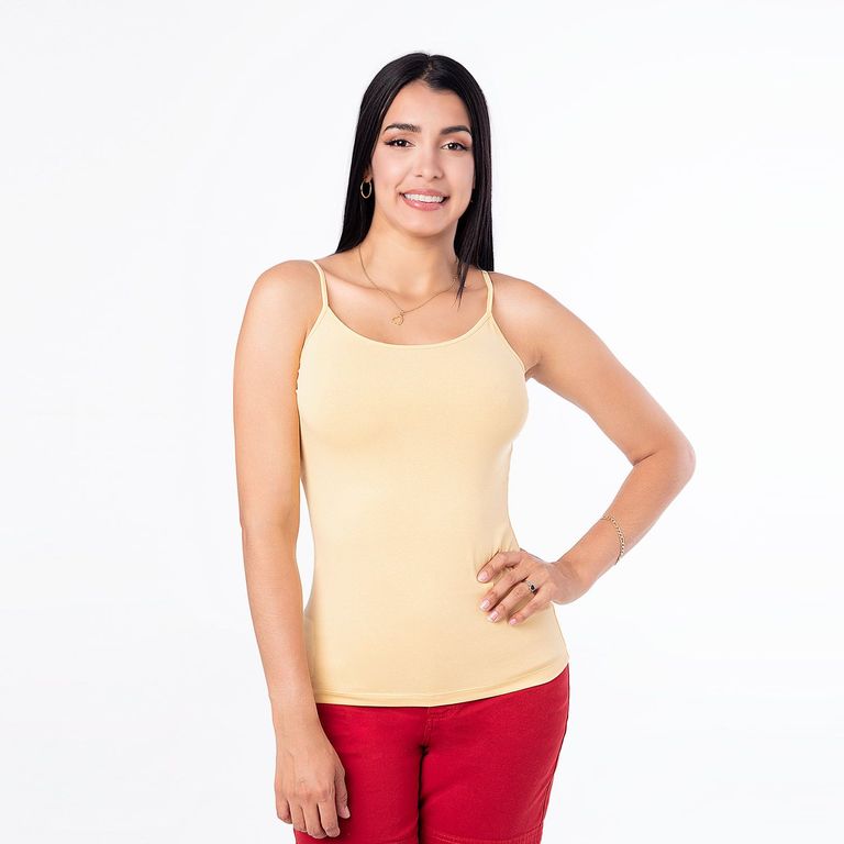 Tops Basico Jersey Full Lycra Darica Mujer