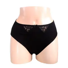 Peter Pan - Trusa Algodón Lycrado Señorial - Negro