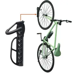 GENERICO - Rack Tipo Gancho Para Fijar Bicicleta En Pared Rack - Negro