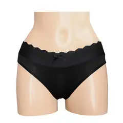 Peter Pan - Bikini Descaderado en Microfibra Negro