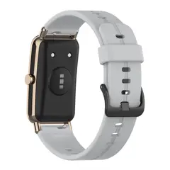 GENERICO - Correa Silicona para HUAWEI FIT MINI - Plomo